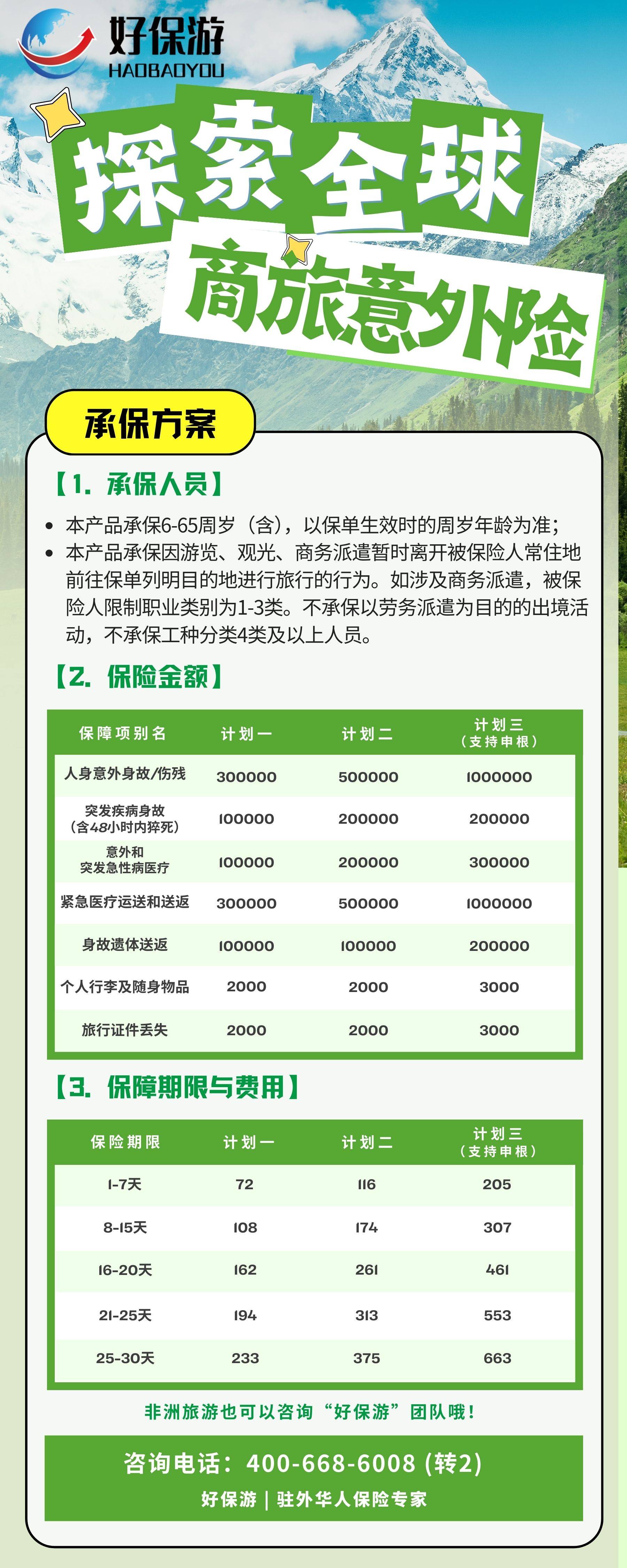 全球旅行险和综合险的差异解析