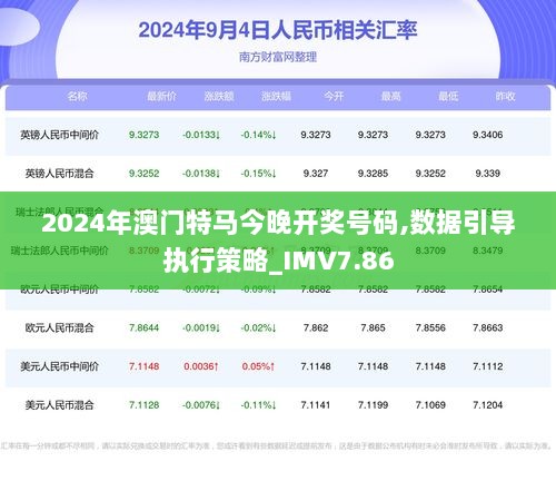 2024年澳门特马今晚,数据解析说明_储蓄版19.42